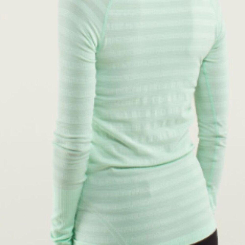 (2019) Lululemon Run: Swiftly Tech Long Sleeve Cr… - image 2